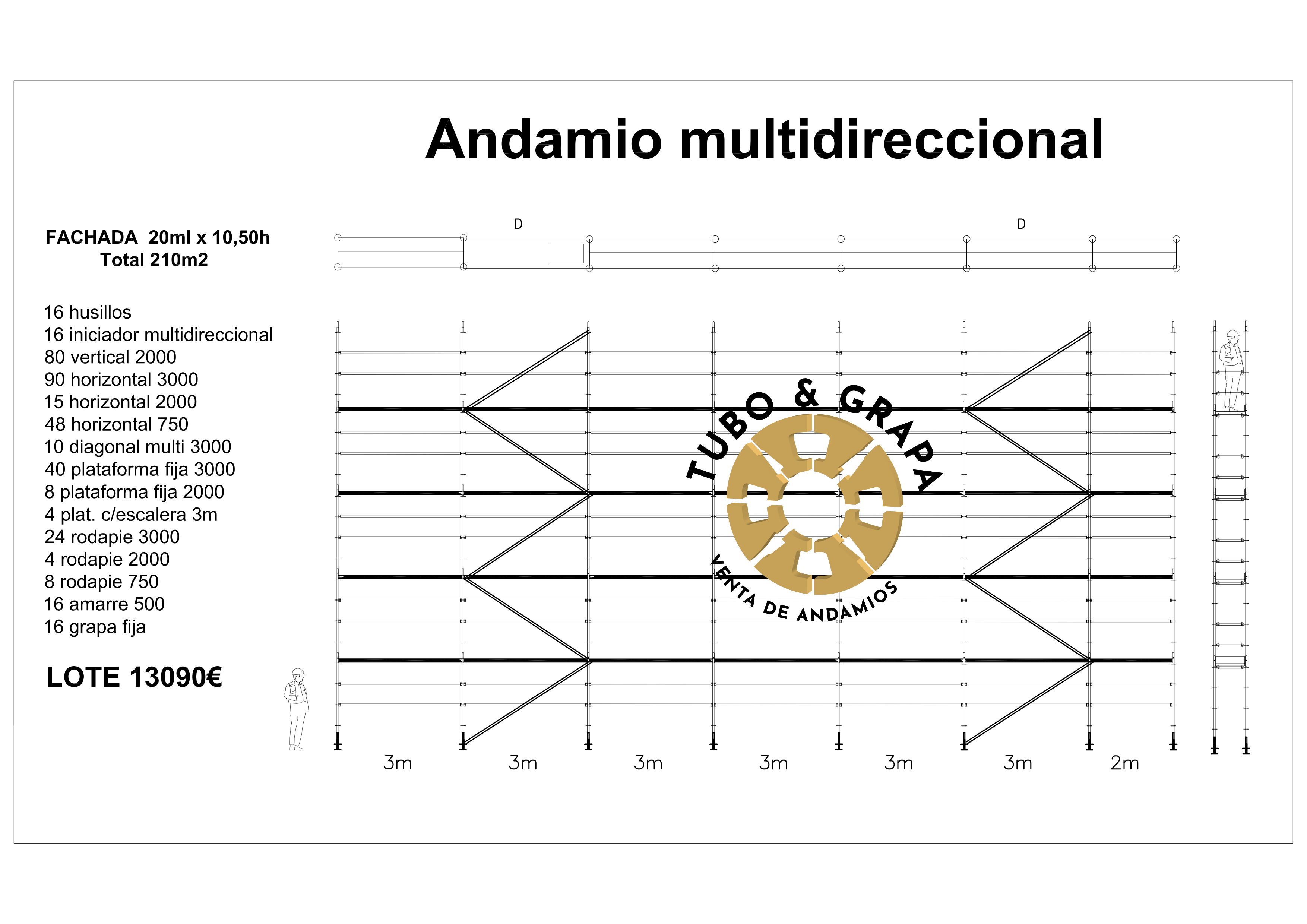 210M2 ANDAMIO MULTI