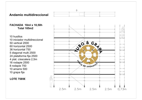 105M2 ANDAMIO MULTI EN 2 5ML