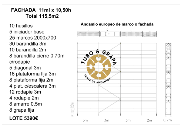 115 5M2 ANDAMIO DE MARCO R75