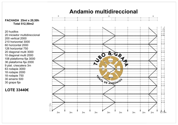 512 50M2 ANDAMIO MULTI