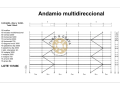 ANDAMIO MULTI 210M2 tubo